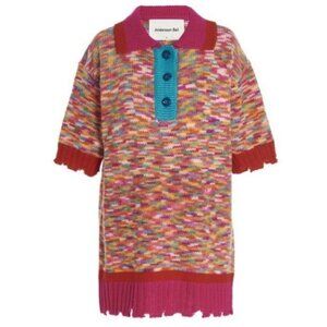 Andersson Bell Women's Portela Space Dyed Oversized Collar Knit Sweater Size XS